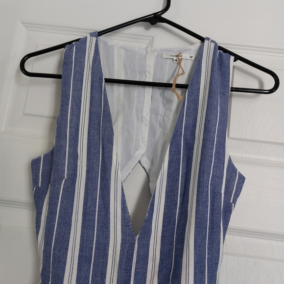NWOT Never Worn Revolve Tularosa Striped Reese Jumpsuit XS - Picture 4 of 10
